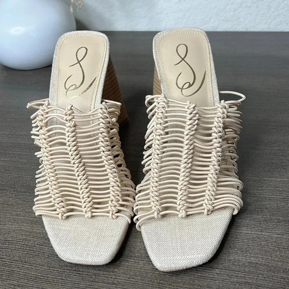 Sam Edelman Laurette Women's Strappy Open Toe Heels - Picture 2 of 12